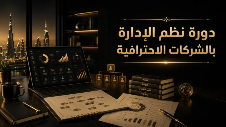 دوره نظم الاداره بالشركات الاحترافيه