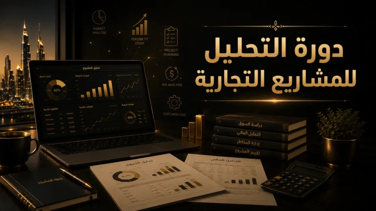 دوره التحليل للمشاريع التجاريه